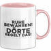 Doerte Tasse Ruhe Bewahren! Doerte Regelt Das! Geschenk Rosa Trendation