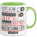 Musiksammlerin Geschenk Becher Tasse Gott Schuf Alle Menschen Gleich Nur Die Besten Durfeten Musiksammlerin Werden Geschenkidee Lustig Grün Trendation