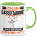 Bassgitarrist Tasse Geschenk für Bassgitarrist Geburtstag Lustiger Spruch Kaffee-Becher Was Ist Deine Superkraft Grün Trendation