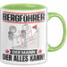 Bergführer Tasse Geschenk für Bergführer Der Mann Der Alles Kann Geschenkidee zum Geburtstag Grün Trendation