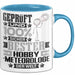 Hobbymeteorologe Geschenk Lustiger Spruch für Hobbymeteorologe Geschenkidee Bester Hobbymeteorologe Der Welt Blau Trendation