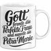 Petra-Marie Tasse Geschenk Gott Formte Die Perfekte Frau Petra-Marie Geschenkidee Weiß Trendation