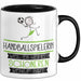 Handballspielerin Weil Es Keinen Schöneren Beruf Gibt Tasse Geschenk für Eine Handballspielerin Lustig Trendation