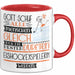 Eishockeyspielerin Geschenk Becher Tasse Gott Schuf Alle Menschen Gleich Nur Die Besten Durfeten Eishockeyspielerin Werden Geschenkidee Lustig Rot Trendation