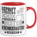 Kochbuchautor Geschenk Lustiger Spruch für Kochbuchautor Geschenkidee Bester Kochbuchautor Der Welt Rot Trendation