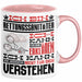 Rettungssanitäter Geschenk Tasse Geschenkidee für Rettungssanitäter Geburtstag Lustiger Spruch Ich Bin Rettungssanitäter Ich Kann Es Dir Erklären Aber Nicht Für Dich Verstehen Funny Rosa Trendation