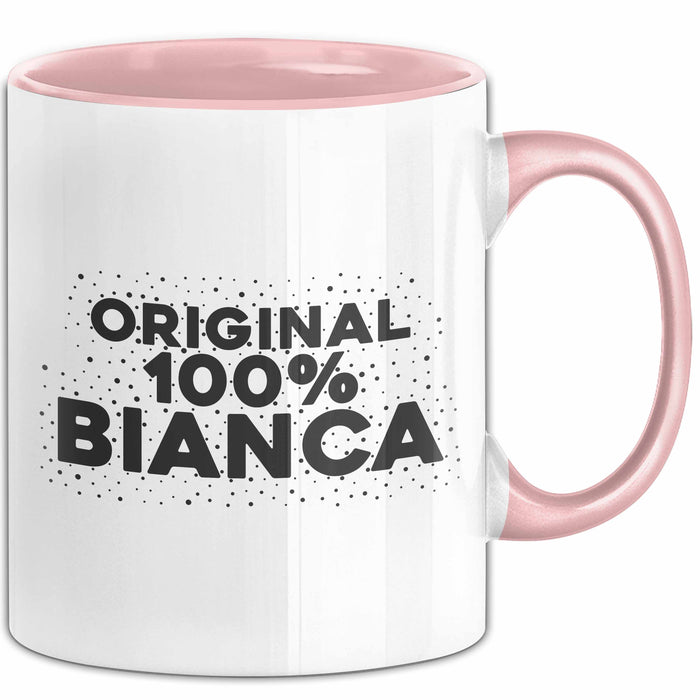Bianca Tasse Original 100% Bianca Geschenk Rosa Trendation
