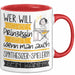 Synthesizer-Spielerin Tasse Geschenk Spruch Wer Will Schon Prinzessin Sein Wenn Man Auch Synthesizer-Spielerin Sein Kann Rot Trendation