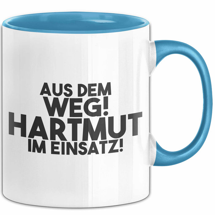 Hartmut Tasse Aus Dem Weg! Hartmut Im Einsatz! Geschenk