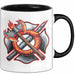Feuerwehrmann Tasse Geschenkidee Held der Feuerwehr Geschenkidee Lustig Trendation