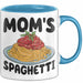 Spaghetti Tasse Für Frauen Und Männer Mom'S Spaghetti-Liebhaber Blau Trendation