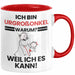 Urgroßonkel Geschenk Tasse Lustiger Spruch Ich Bin Urgroßonkel Warum Weil Ich Es Kann Geschenkidee Bester Urgroßonkel Geburtstag Kaffee-Becher Rot Trendation