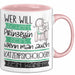 Katzenpsychologin Tasse Geschenk Spruch Wer Will Schon Prinzessin Sein Wenn Man Auch Katzenpsychologin Sein Kann Rosa Trendation