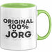 Joerg Tasse Original 100% Joerg Geschenk Grün Trendation