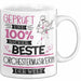 Beste Orchestermusikerin Der Welt Tasse Geschenk für Eine Orchestermusikerin Geprüft Und Sicher Geschenkidee Geburtstag Weihnachten Weiß Trendation