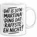 Martina Tasse Geschenk Dat Is So'n Martina Ding Dat Raffste Eh Nicht Geschenkidee Becher mit Name Weiß Trendation
