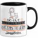 Katzenbetreuerin Geschenk Tasse So Gut Kann Nur Eine Katzenbetreuerin Aussehen Geschenkidee Geburtstag Weihnachten Lustig Trendation