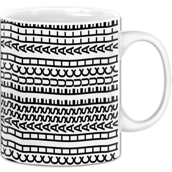 Ich Hasse Euch Alle Tasse Lustiges Geschenk Allover-Print Quer Lesen Trendation