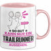 Trailrunner Geschenk Tasse So Gut Kann Nur Ein Trailrunner Aussehen Geschenkidee Kaffee-Becher Rosa Trendation