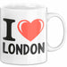 England London Tasse Geschenk Lustige Geschenkidee Spruch Ich Liebe London Weiß Trendation