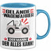 Geländewagenfahrer Tasse Geschenk für Geländewagenfahrer Der Mann Der Alles Kann Geschenkidee zum Geburtstag Blau Trendation