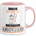 Hundepflegerin Tasse Geschenk Becher Stark Attraktiv Furchtlos Hundepflegerin Lustige Geschenkidee Rosa Trendation