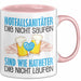 Notfallsanitäter Tasse Geschenk Sanitäter Die Nicht Saufen Sind Wie Katheter Die Nicht Laufen Kaffee-Becher Rosa Trendation