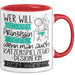 Katzenspielzeug-Designerin Tasse Geschenk Spruch Wer Will Schon Prinzessin Sein Wenn Man Auch Katzenspielzeug-Designerin Sein Kann Rot Trendation