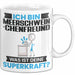 Meerschweinchenfreund Tasse Geschenk für Meerschweinchenfreund Geburtstag Lustiger Spruch Kaffee-Becher Was Ist Deine Superkraft Weiß Trendation