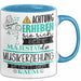 Musikerziehung Tasse Geschenk Lustiger Spruch Bitte Erheben Sie Sich Seine Majestät Die Musikerziehung Betritt Den Raum Blau Trendation
