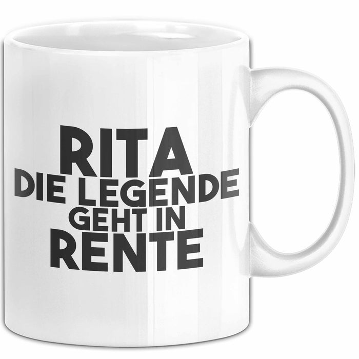 Rita Tasse Rita – Die Legende Geht In Rente Geschenk