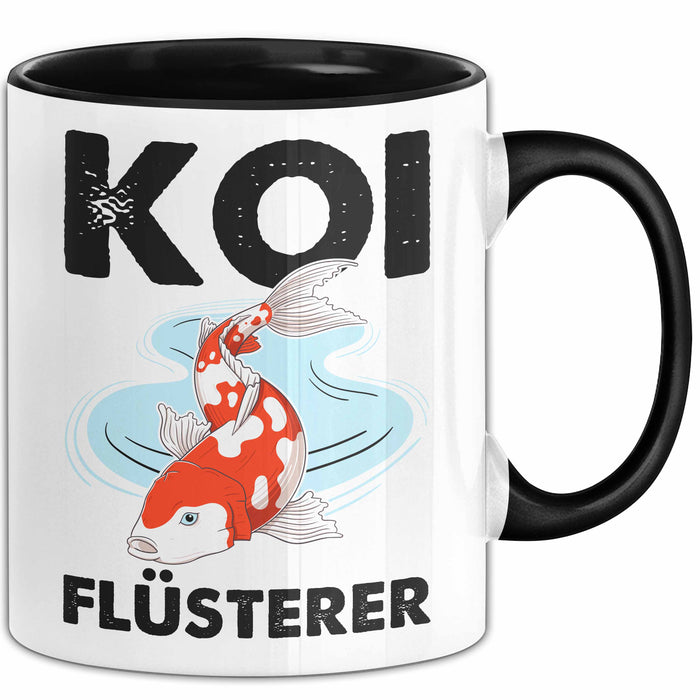 Koi-Fisch Tasse Geschenk Koi Flüsterer Koi Züchter Geschenkidee Becher Trendation