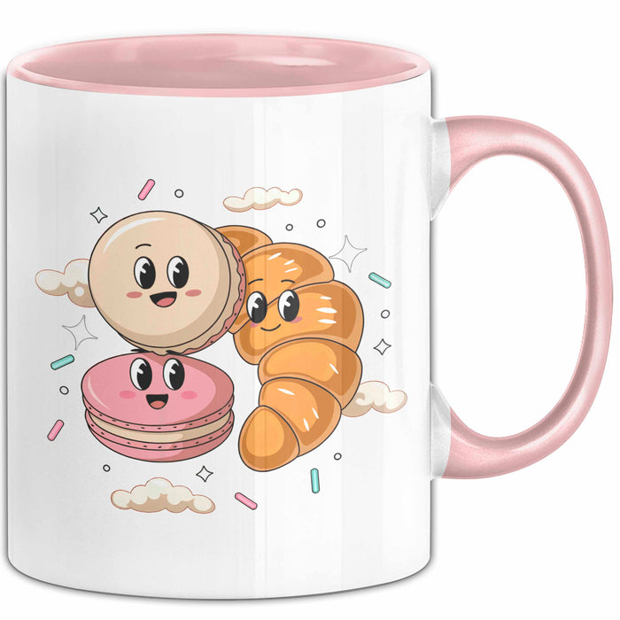 Bäcker Gebäck Tasse Geschenk Lustige Geschenkidee Spruch Für Gebäck Liebhaber Rosa Trendation