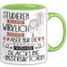 Slackline-Instruktorin Tasse Lustiges Geschenk Studieren Kann Wirklich Jeder Nur Die Besten Werden Slackline-Instruktorin Grün Trendation