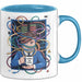 IT Administrator Tasse Geschenk Lustige Geschenkidee Spruch Für Netzwerk Helden Blau Trendation