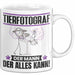 Tierfotograf Tasse Geschenk für Tierfotograf Der Mann Der Alles Kann Geschenkidee zum Geburtstag Weiß Trendation