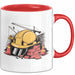 Bauarbeiter Tasse Geschenkidee Bauprofi Lustiger Spruch Geschenkidee Lustig Rot Trendation