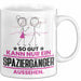 Spaziergänger Geschenk Tasse So Gut Kann Nur Ein Spaziergänger Aussehen Geschenkidee Kaffee-Becher Weiß Trendation