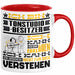 Tonstudio-Besitzer Geschenk Tasse Lustige Geschenkdiee für einen Tonstudio-Besitzer Geburtstag Ich Bin Tonstudio-Besitzer Ich Kann Es Dir Erklären Aber Nicht Für Dich Verstehen Rot Trendation