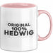 Hedwig Tasse Original 100% Hedwig Geschenk Rosa Trendation