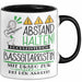 Bassgitarristin Tasse Geschenk Lustig Abstand Halten Hochleistungs-Bassgitarristin Mit Drang Zur Perfektion Bei Der Arbeit Trendation
