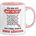 Büroarbeit Kollege Chef Tasse Geschenk Lustige Geschenkidee Spruch Ich Bin Der Chef Ich Finde Immer Eine Lösung Rosa Trendation