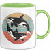 Wal Tier Tasse Geschenk Lustige Geschenkidee Spruch Grün Trendation
