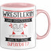 Wrestlerin Und Prinzessin Tasse Geschenk Für Eine Wrestlerin Geburtstag Was Ist Deine Superkraft Rosa Trendation