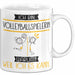 Volleyballspielerin Tasse Geschenk Ich Bin Volleyballspielerin Warum Weil Ich Es Kann Geschenkidee Geburtstag Weiß Trendation