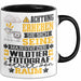 Wildtierfotograf Geschenk Tasse Lustiger Spruch Erheben Sie Sich Der Wildtierfotograf Betritt den Raum Schwarz Trendation