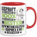 Synthesizer-Spieler Geschenk Lustiger Spruch für Synthesizer-Spieler Geschenkidee Bester Synthesizer-Spieler Der Welt Rot Trendation