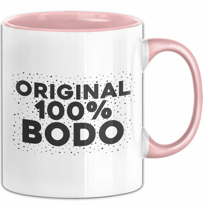 Bodo Tasse Original 100% Bodo Geschenk Rosa Trendation