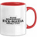 Eva-Maria Tasse Ruhe Bewahren! Eva-Maria Regelt Das! Geschenk Rot Trendation