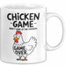 Sarkistisches Huhn Tasse Geschenk Lustige Geschenkidee Spruch Hühnerspiel Schau Nicht Auf Das Huhn Weiß Trendation